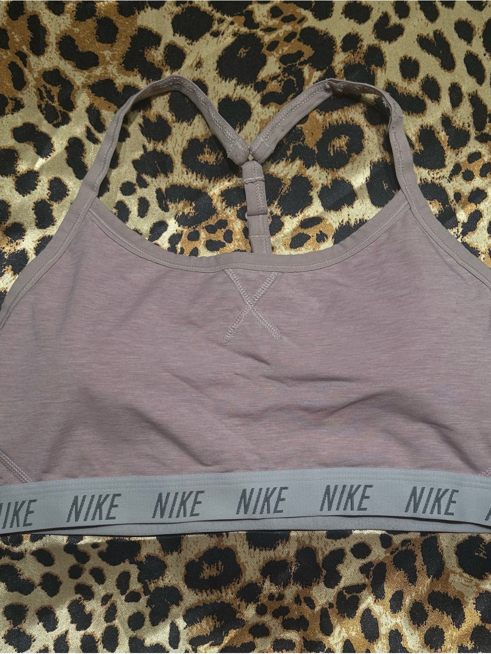 Nike Women’s Pink Light Support Sports Bra
